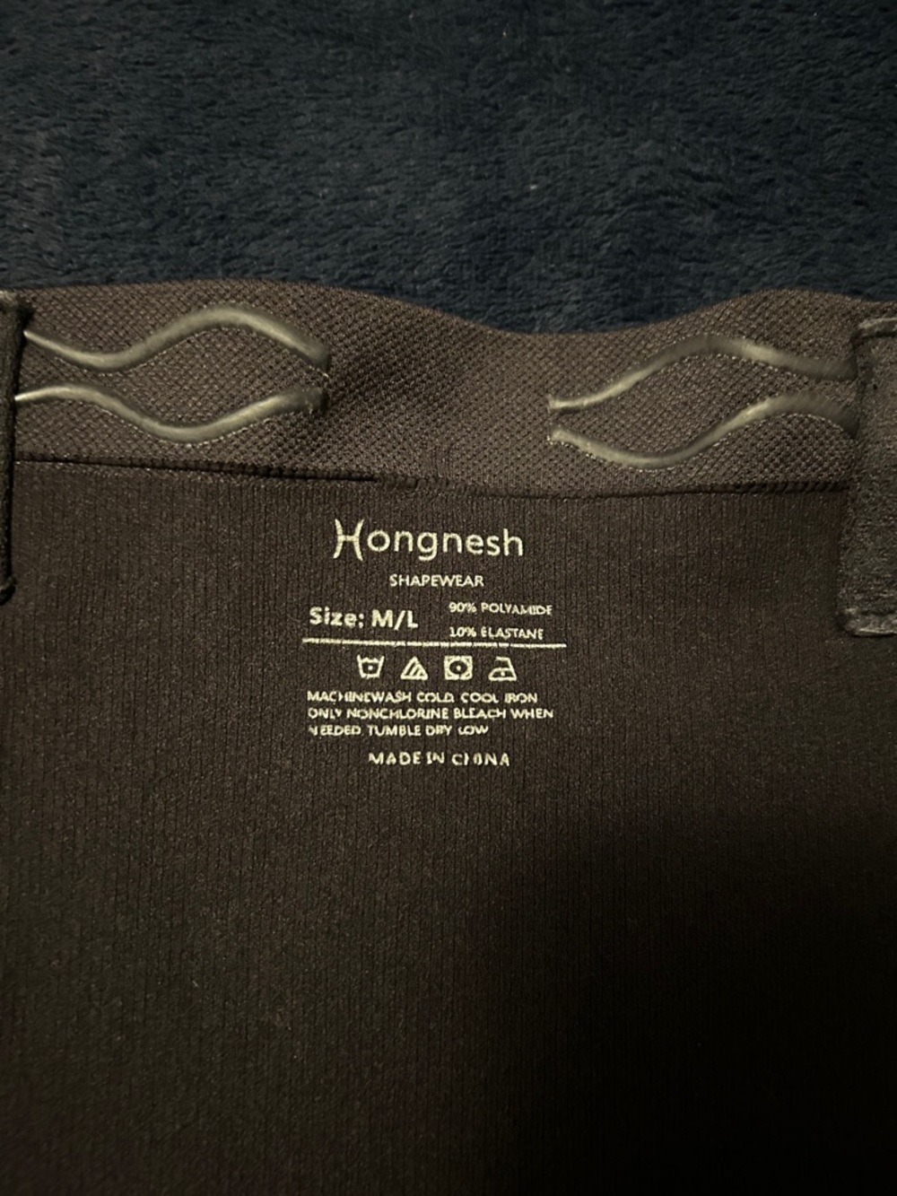 High-Waist Black Shapewear Shorts - Picture 4 of 4